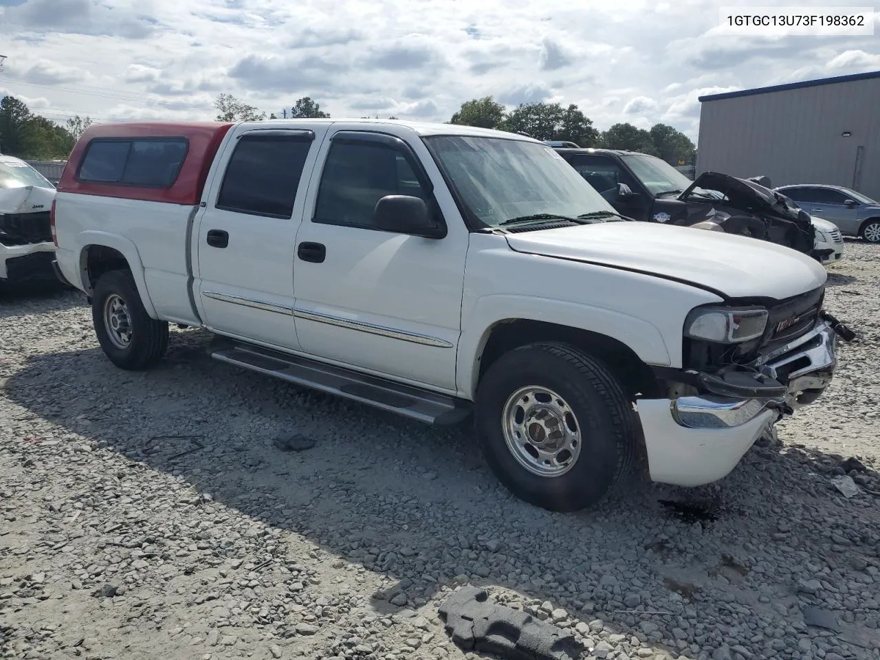 2003 GMC Sierra C1500 Heavy Duty VIN: 1GTGC13U73F198362 Lot: 70340074