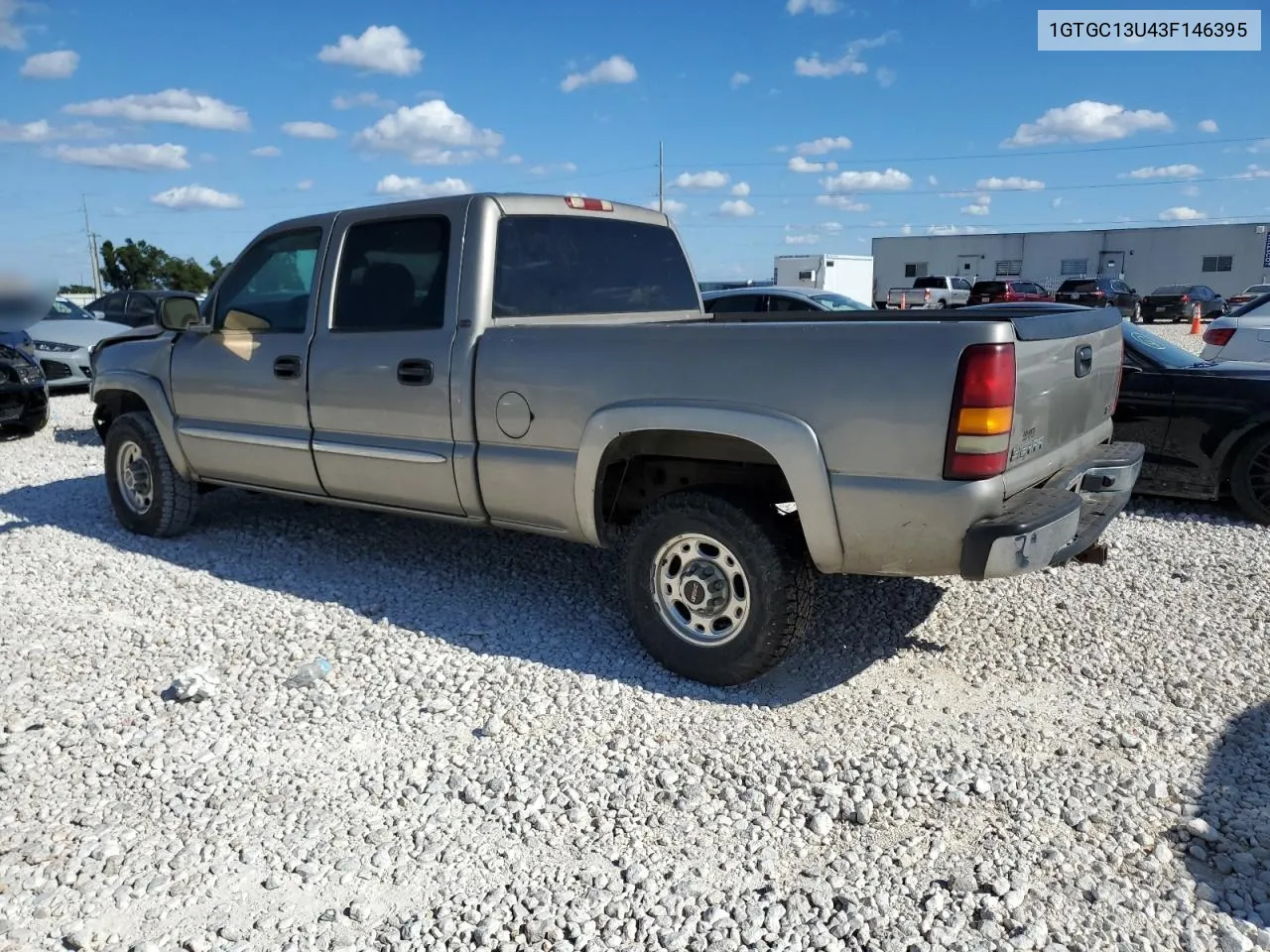 2003 GMC Sierra C1500 Heavy Duty VIN: 1GTGC13U43F146395 Lot: 70795454