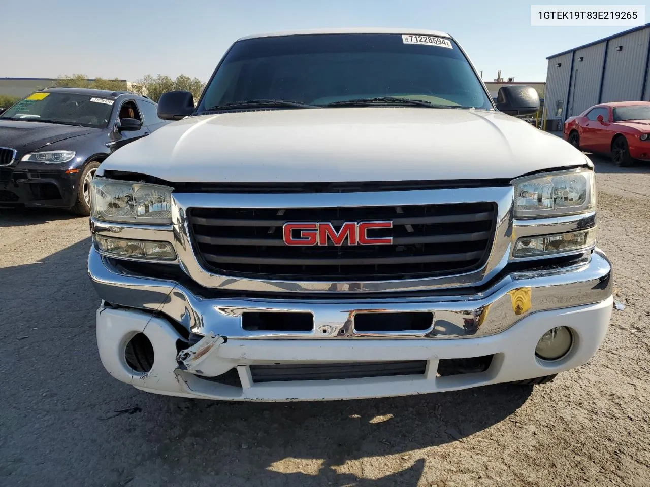 1GTEK19T83E219265 2003 GMC New Sierra K1500