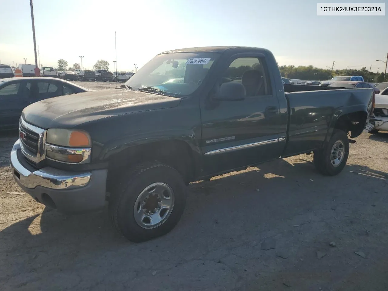 2003 GMC Sierra K2500 Heavy Duty VIN: 1GTHK24UX3E203216 Lot: 71297354