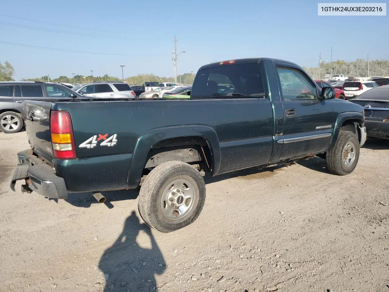 2003 GMC Sierra K2500 Heavy Duty VIN: 1GTHK24UX3E203216 Lot: 71297354