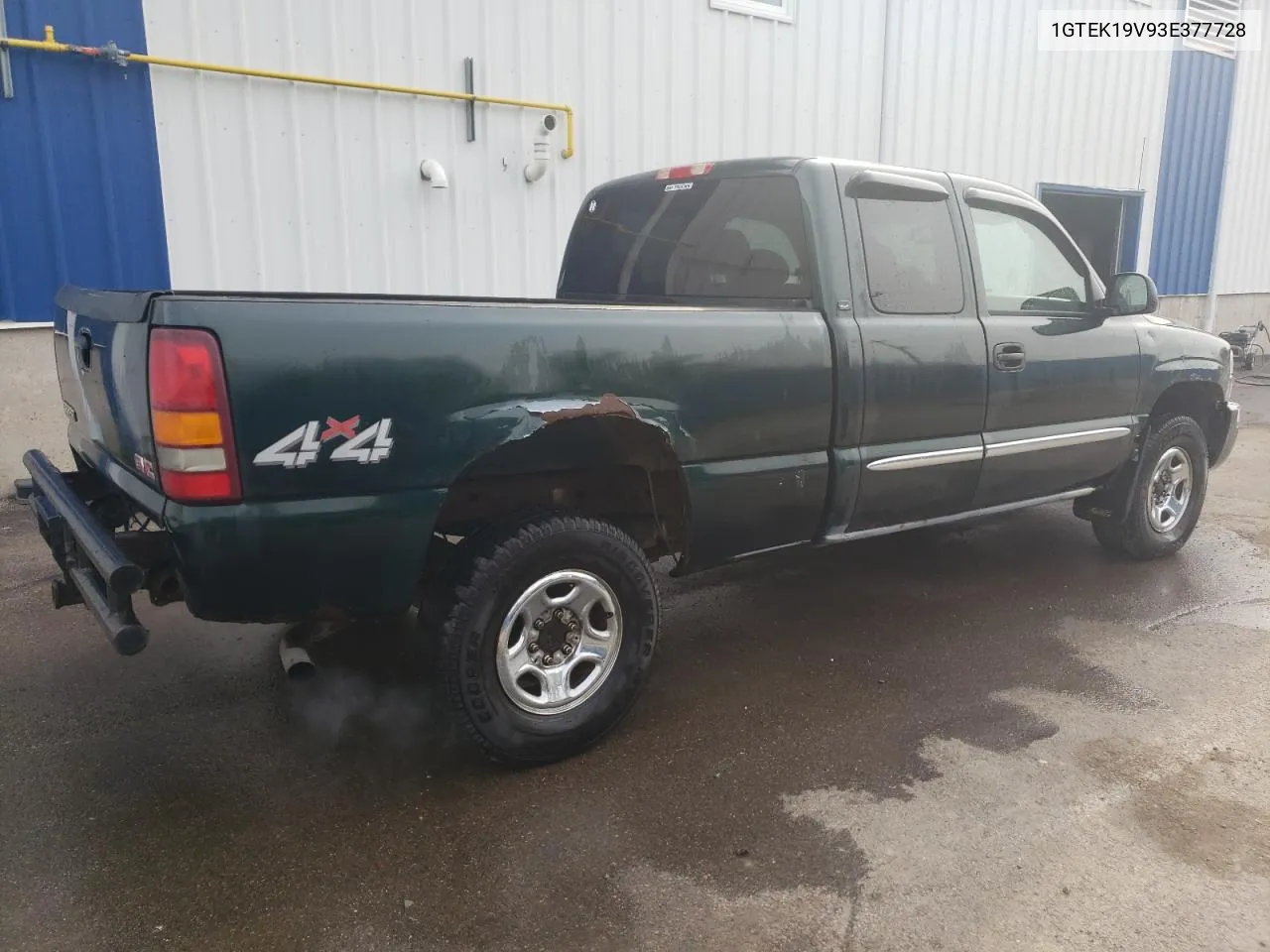 2003 GMC New Sierra K1500 VIN: 1GTEK19V93E377728 Lot: 71569234