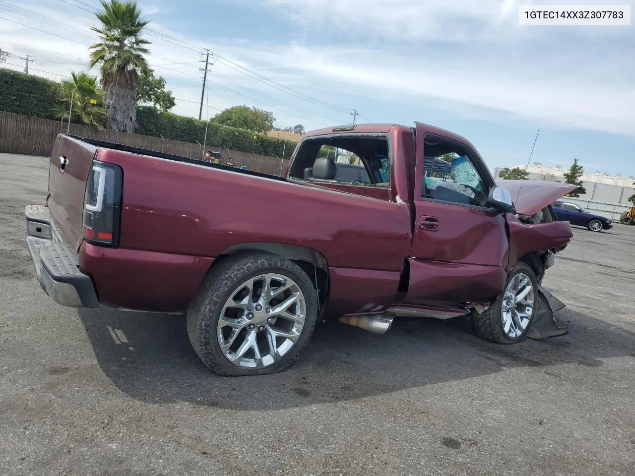 2003 GMC New Sierra C1500 VIN: 1GTEC14XX3Z307783 Lot: 71679654