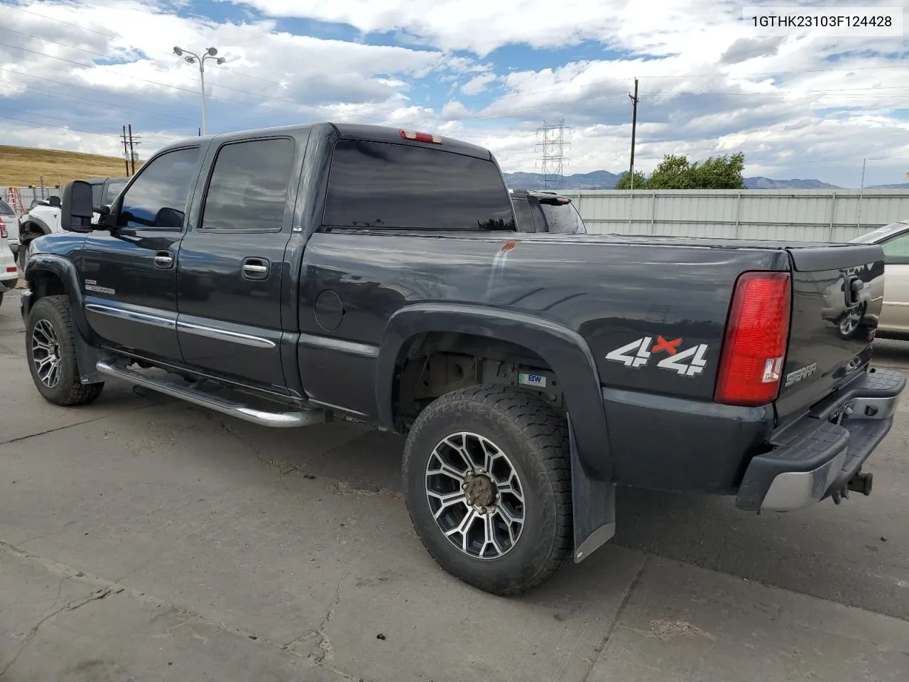 2003 GMC Sierra K2500 Heavy Duty VIN: 1GTHK23103F124428 Lot: 72013244