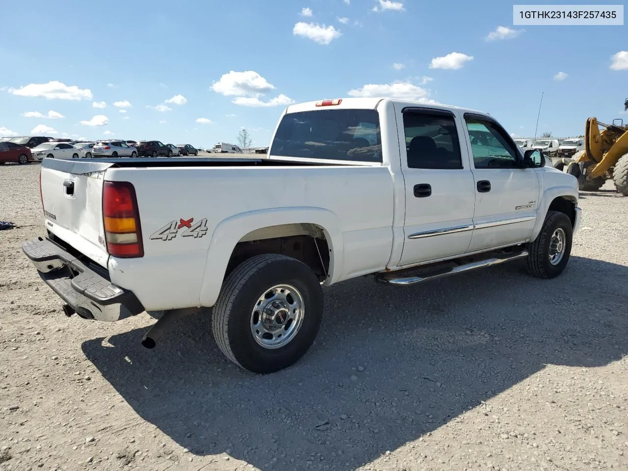 2003 GMC Sierra K2500 Heavy Duty VIN: 1GTHK23143F257435 Lot: 72024174