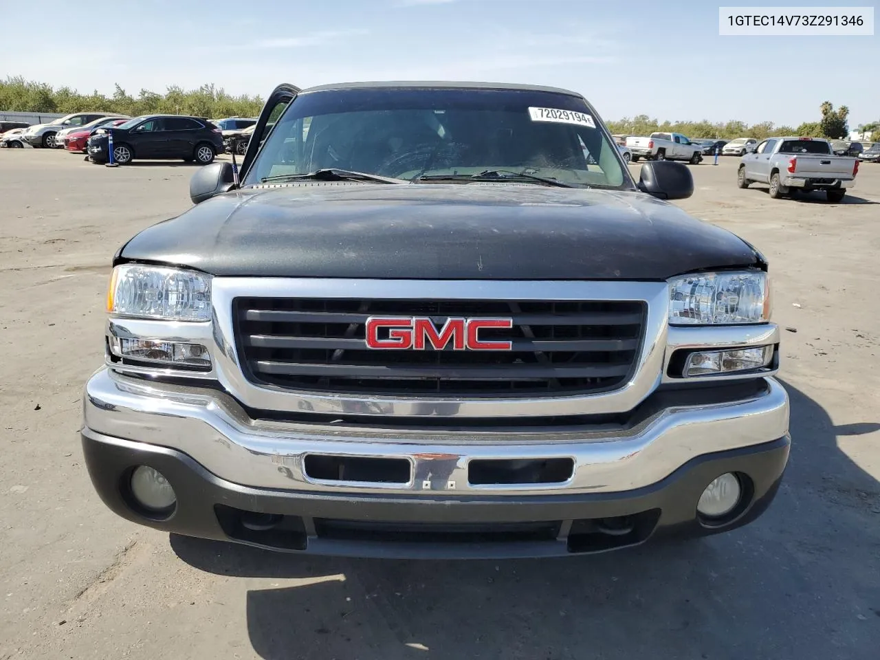 2003 GMC New Sierra C1500 VIN: 1GTEC14V73Z291346 Lot: 72029194