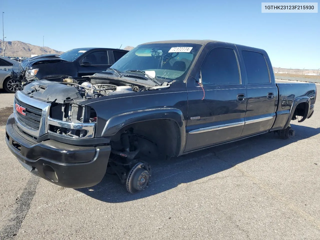 2003 GMC Sierra K2500 Heavy Duty VIN: 1GTHK23123F215930 Lot: 72172774