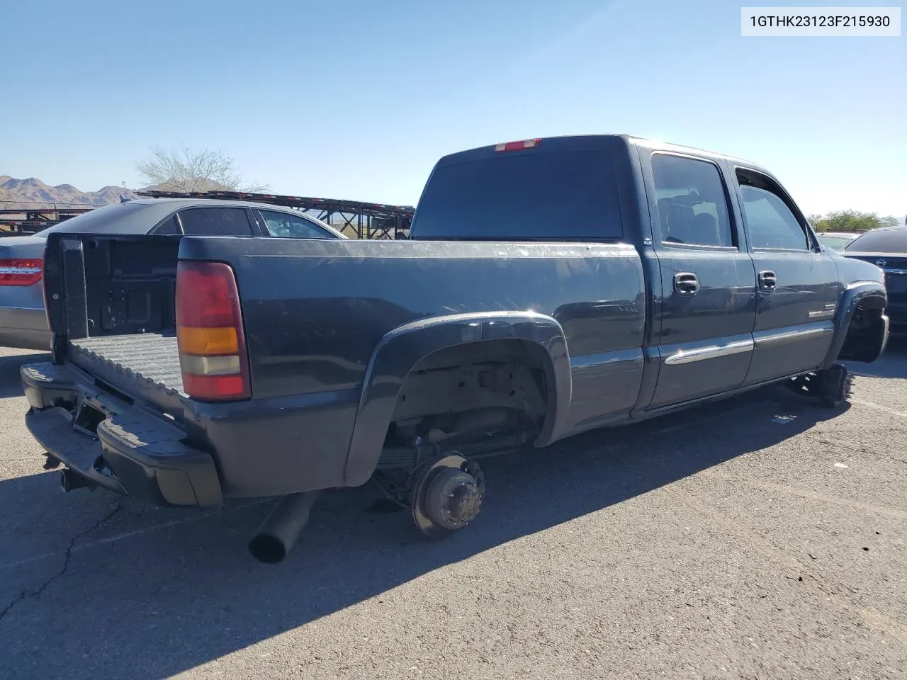 2003 GMC Sierra K2500 Heavy Duty VIN: 1GTHK23123F215930 Lot: 72172774