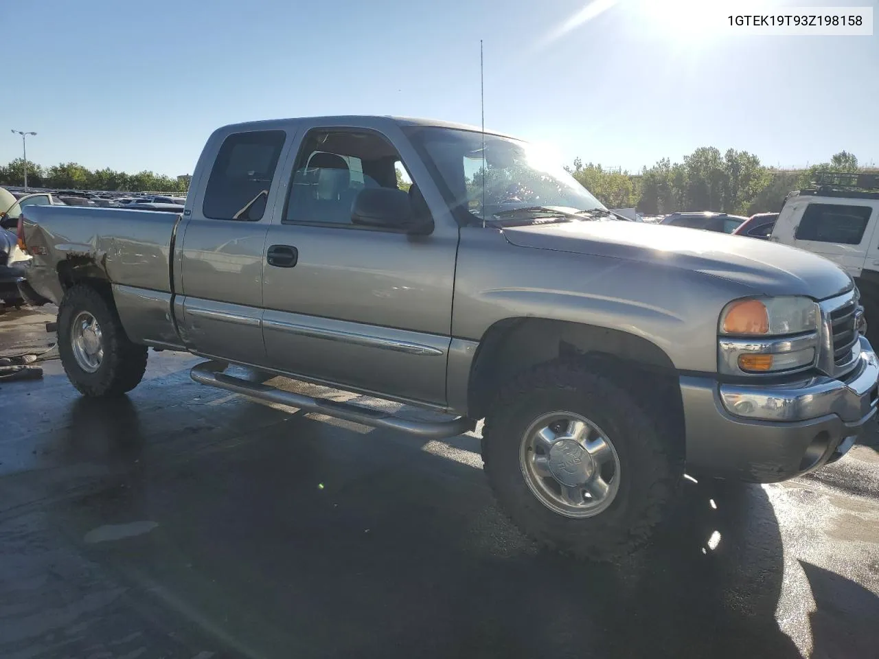 2003 GMC New Sierra K1500 VIN: 1GTEK19T93Z198158 Lot: 72346494