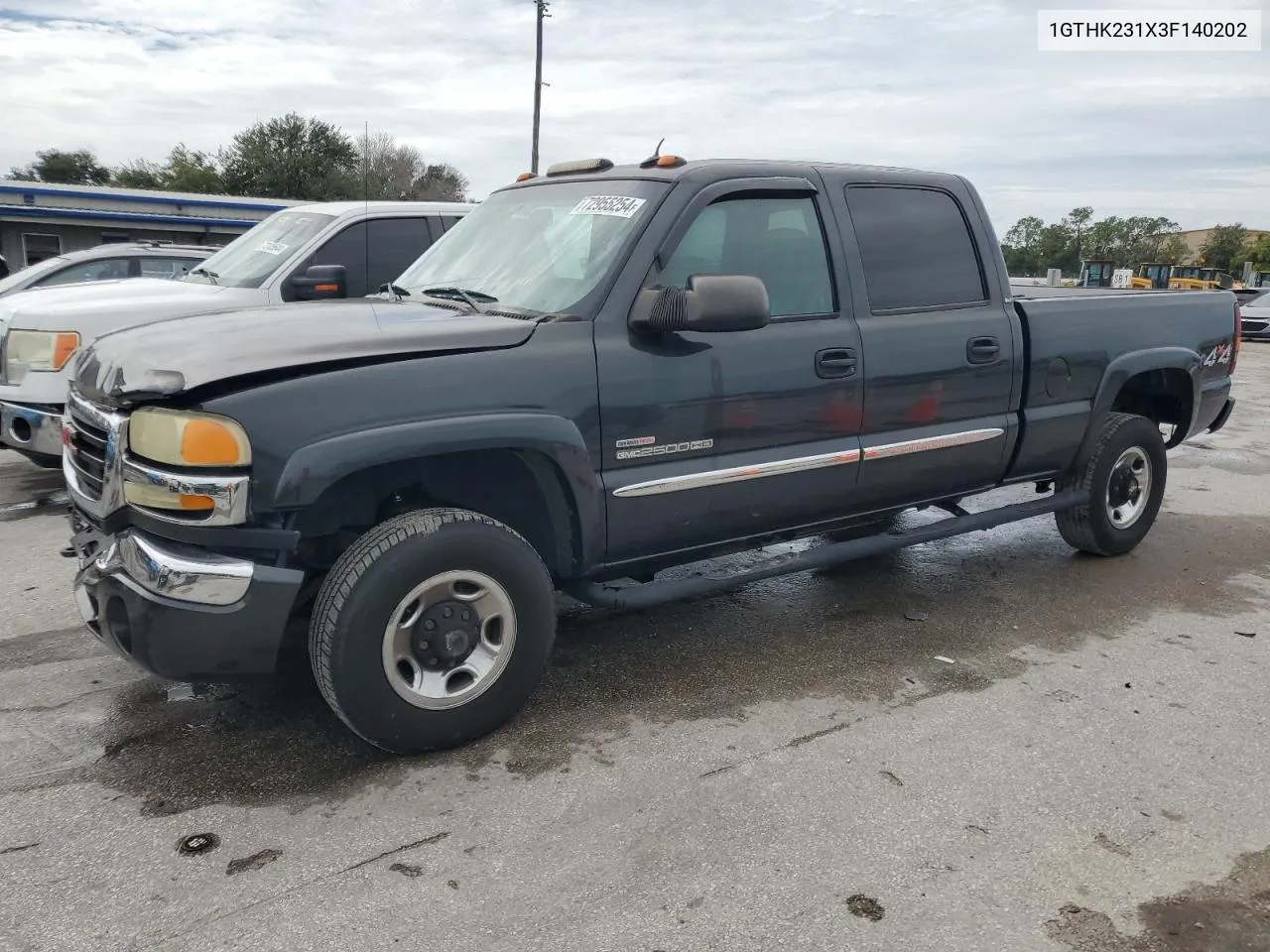 2003 GMC Sierra K2500 Heavy Duty VIN: 1GTHK231X3F140202 Lot: 72955254