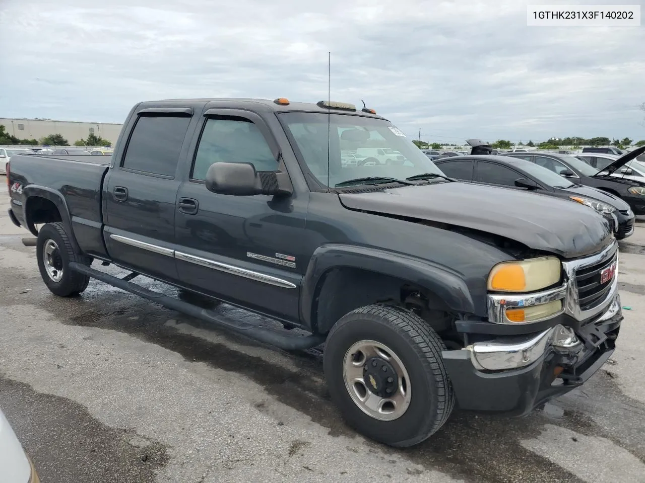 2003 GMC Sierra K2500 Heavy Duty VIN: 1GTHK231X3F140202 Lot: 72955254