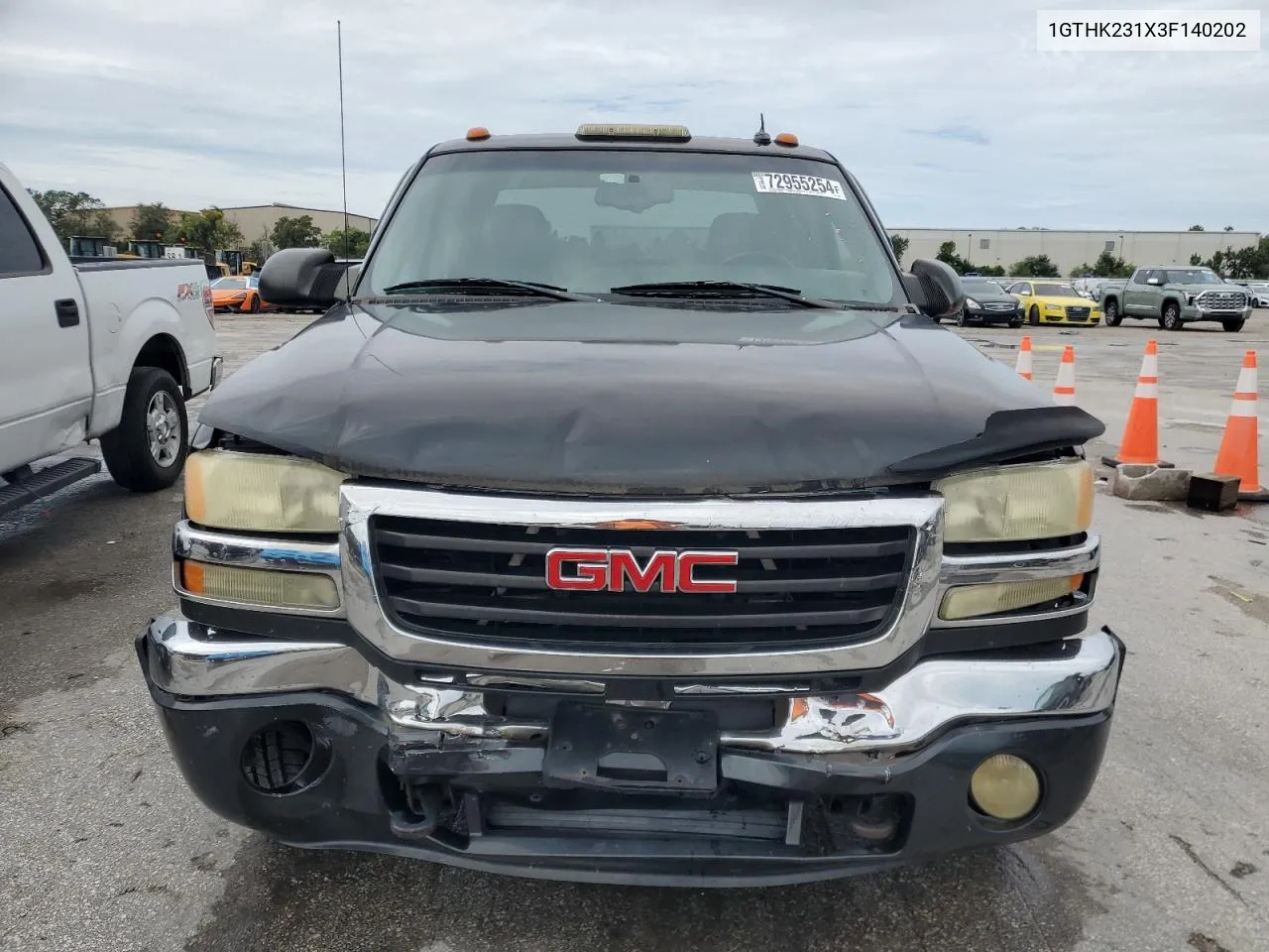 2003 GMC Sierra K2500 Heavy Duty VIN: 1GTHK231X3F140202 Lot: 72955254