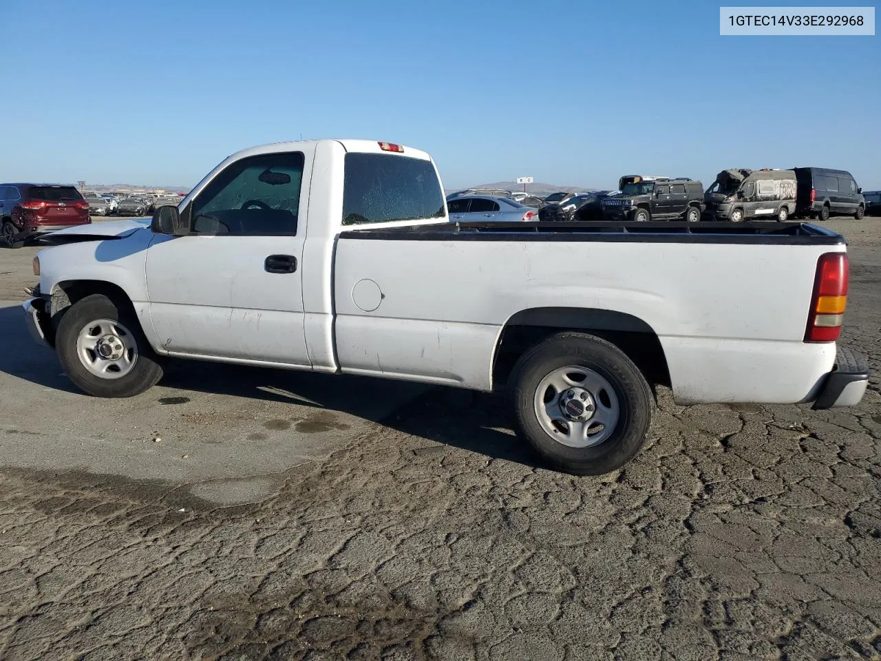 2003 GMC New Sierra C1500 VIN: 1GTEC14V33E292968 Lot: 73603084