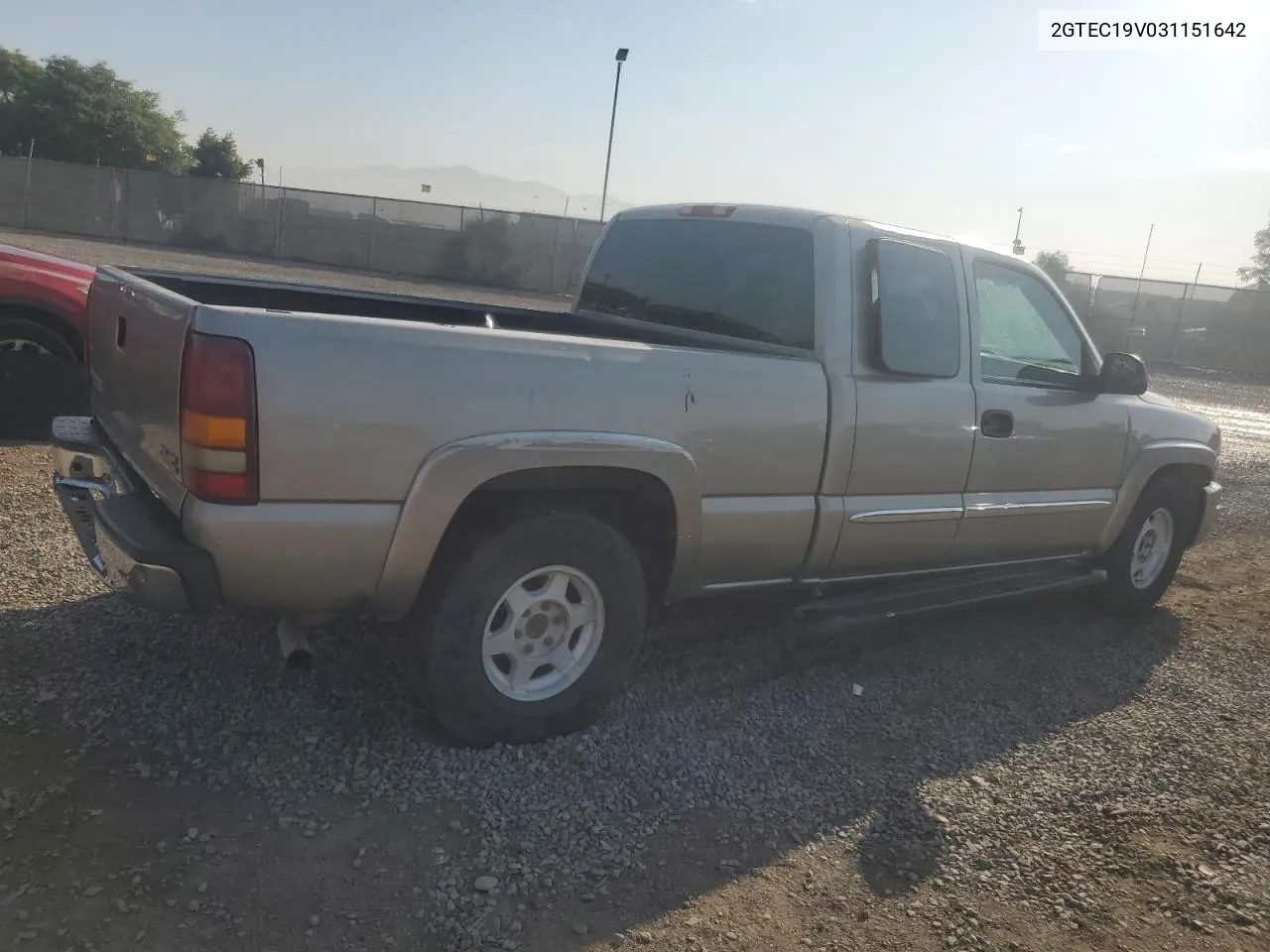 2003 GMC New Sierra C1500 VIN: 2GTEC19V031151642 Lot: 74181774