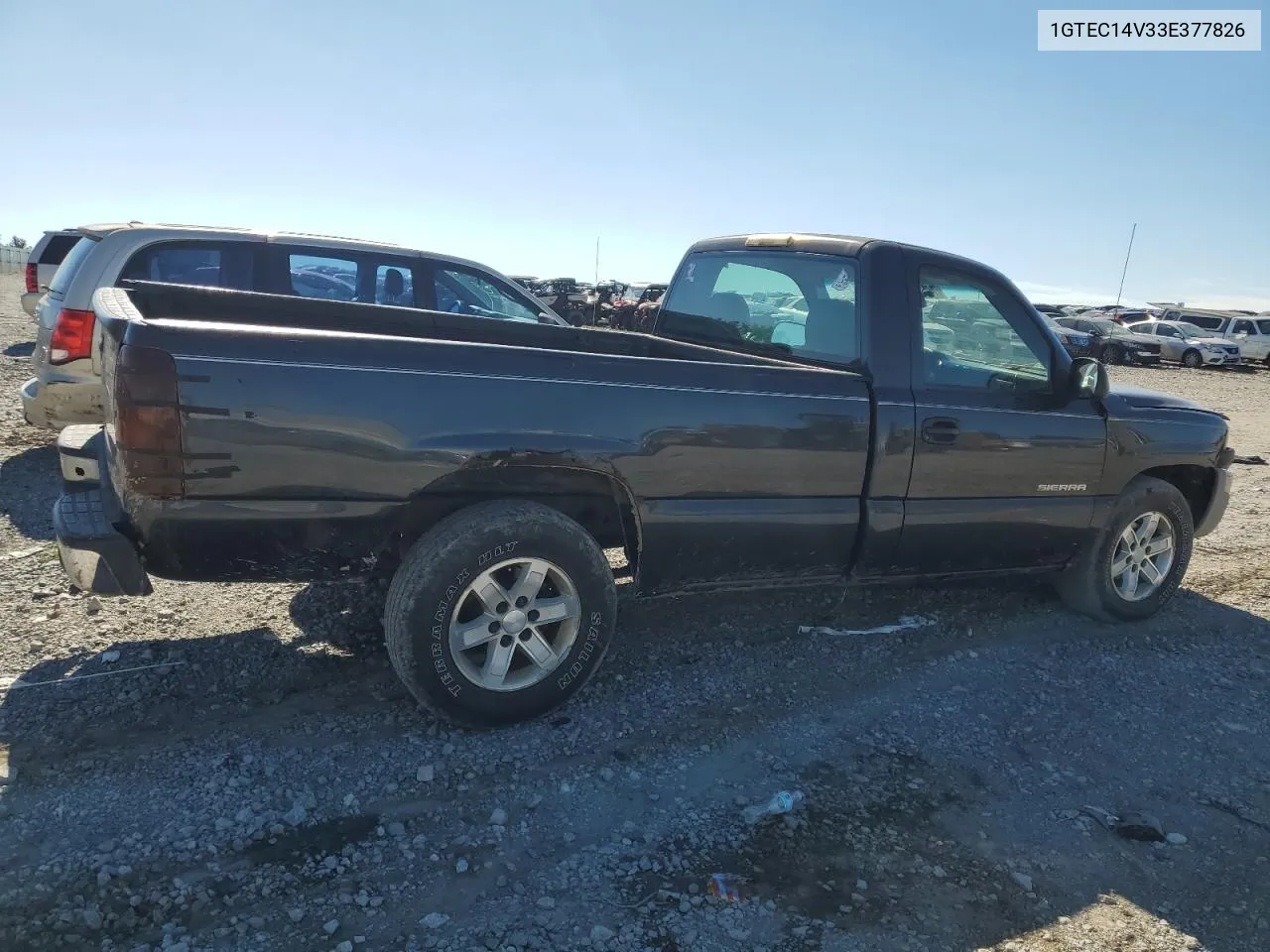 2003 GMC New Sierra C1500 VIN: 1GTEC14V33E377826 Lot: 74479864