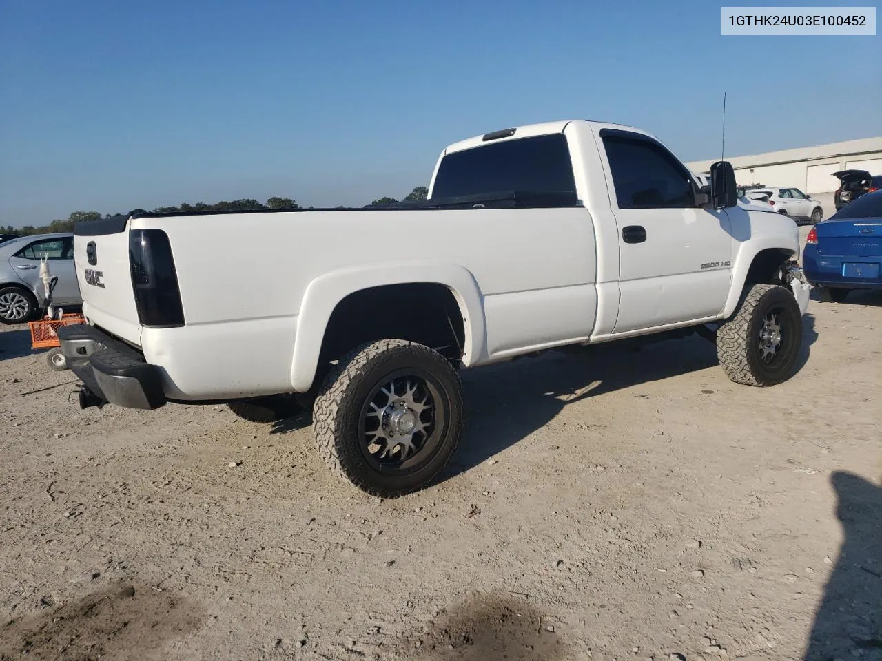 2003 GMC Sierra K2500 Heavy Duty VIN: 1GTHK24U03E100452 Lot: 74573064