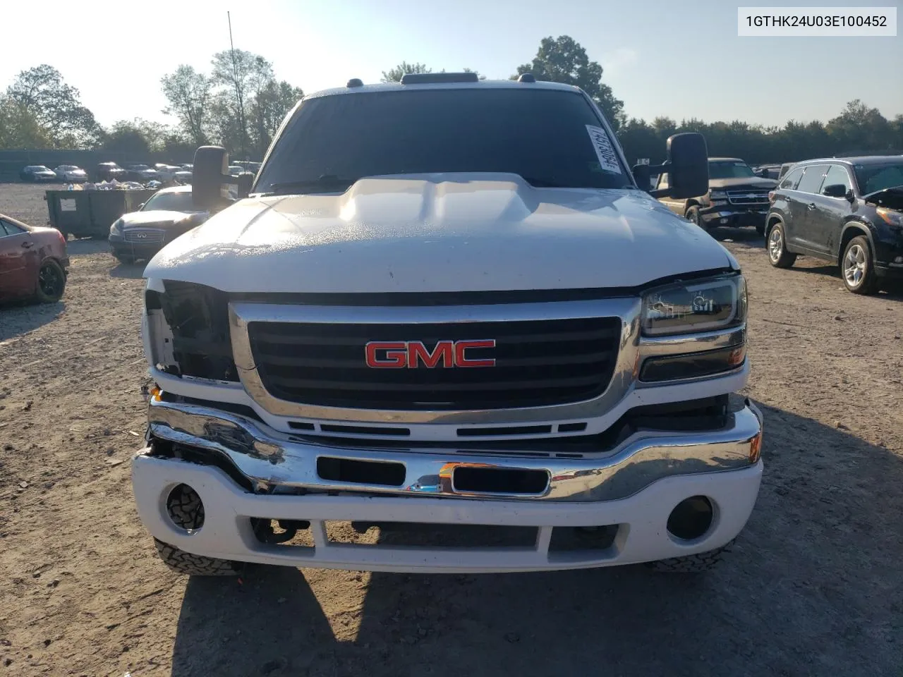 2003 GMC Sierra K2500 Heavy Duty VIN: 1GTHK24U03E100452 Lot: 74573064