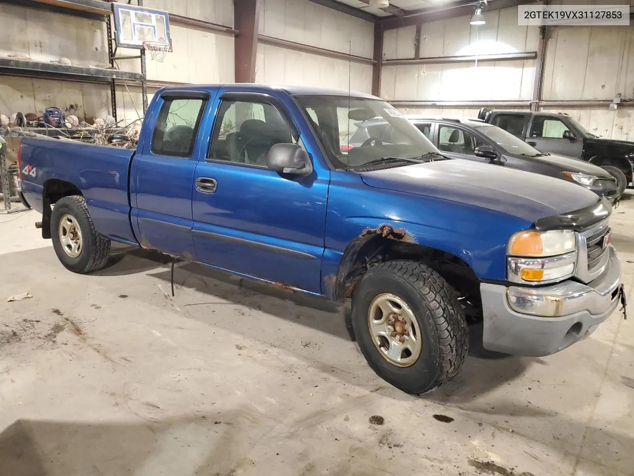 2003 GMC New Sierra K1500 VIN: 2GTEK19VX31127853 Lot: 74699324