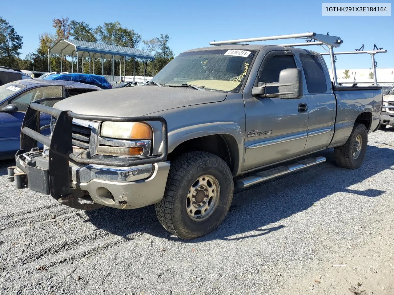 2003 GMC Sierra K2500 Heavy Duty VIN: 1GTHK291X3E184164 Lot: 74790214