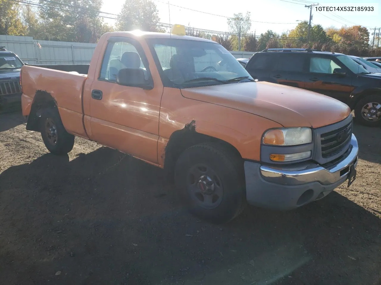 2003 GMC New Sierra C1500 VIN: 1GTEC14X53Z185933 Lot: 76032024