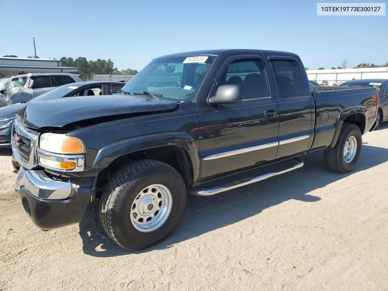 2003 GMC New Sierra K1500 VIN: 1GTEK19T73E300127 Lot: 76233124