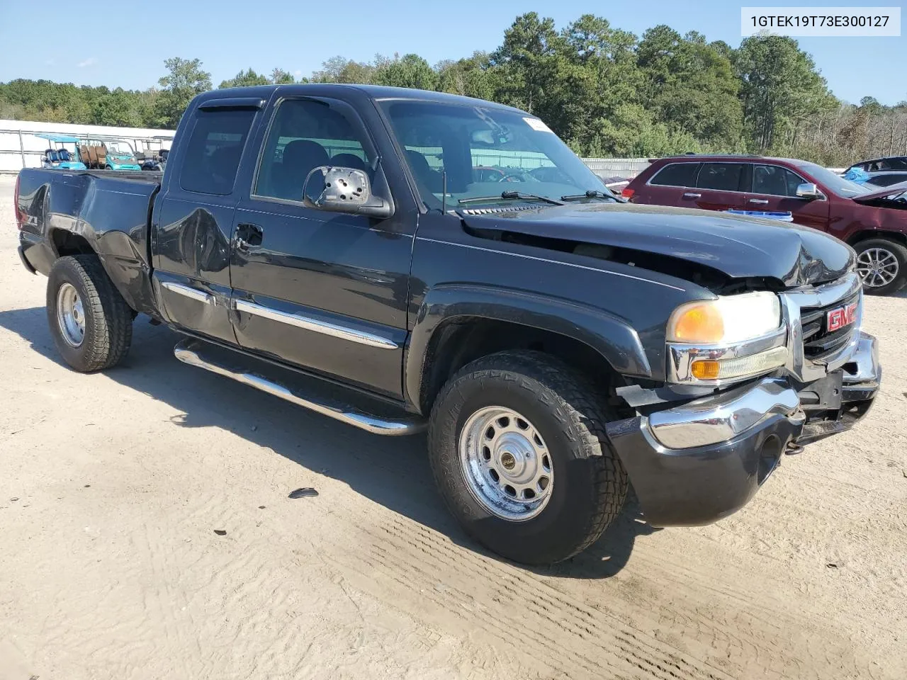 2003 GMC New Sierra K1500 VIN: 1GTEK19T73E300127 Lot: 76233124