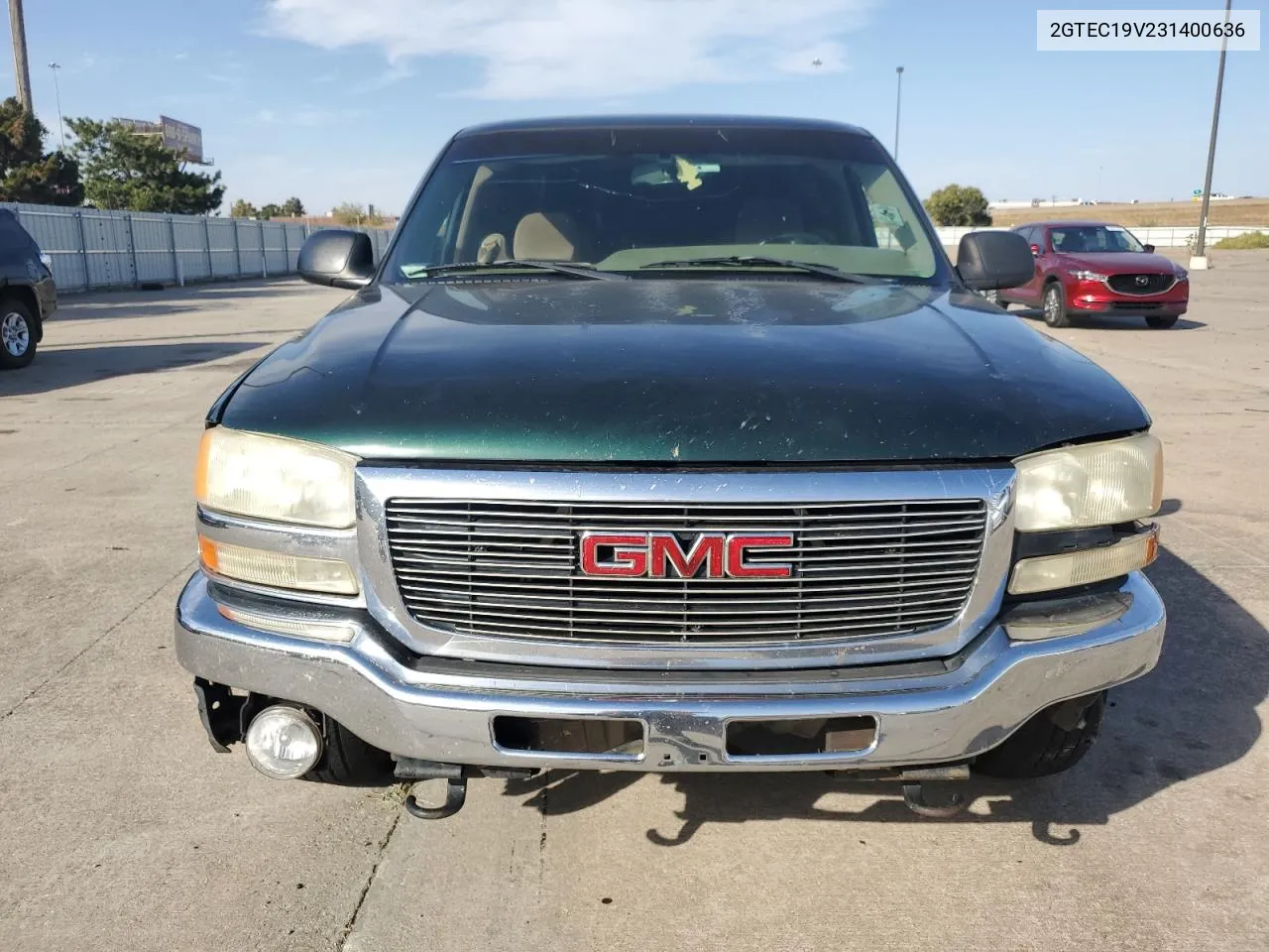 2003 GMC New Sierra C1500 VIN: 2GTEC19V231400636 Lot: 77945444