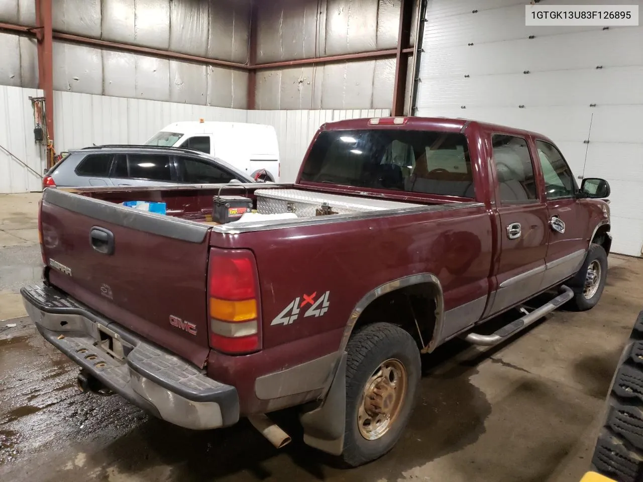 2003 GMC Sierra K1500 Heavy Duty VIN: 1GTGK13U83F126895 Lot: 80337574