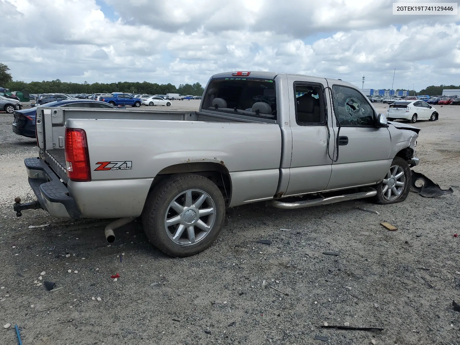 2004 GMC New Sierra K1500 VIN: 2GTEK19T741129446 Lot: 59495454