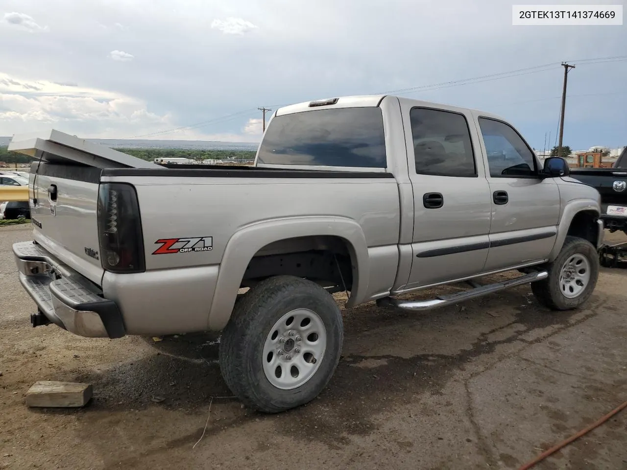 2004 GMC New Sierra K1500 VIN: 2GTEK13T141374669 Lot: 62638464