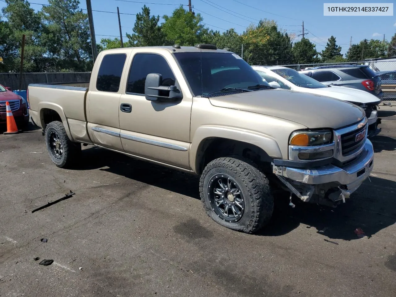 2004 GMC Sierra K2500 Heavy Duty VIN: 1GTHK29214E337427 Lot: 63007494