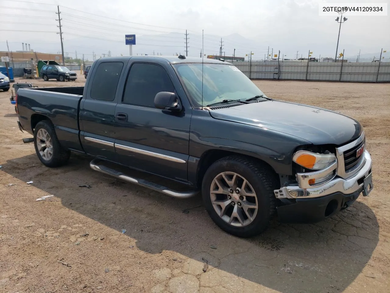 2004 GMC New Sierra C1500 VIN: 2GTEC19V441209334 Lot: 63713784