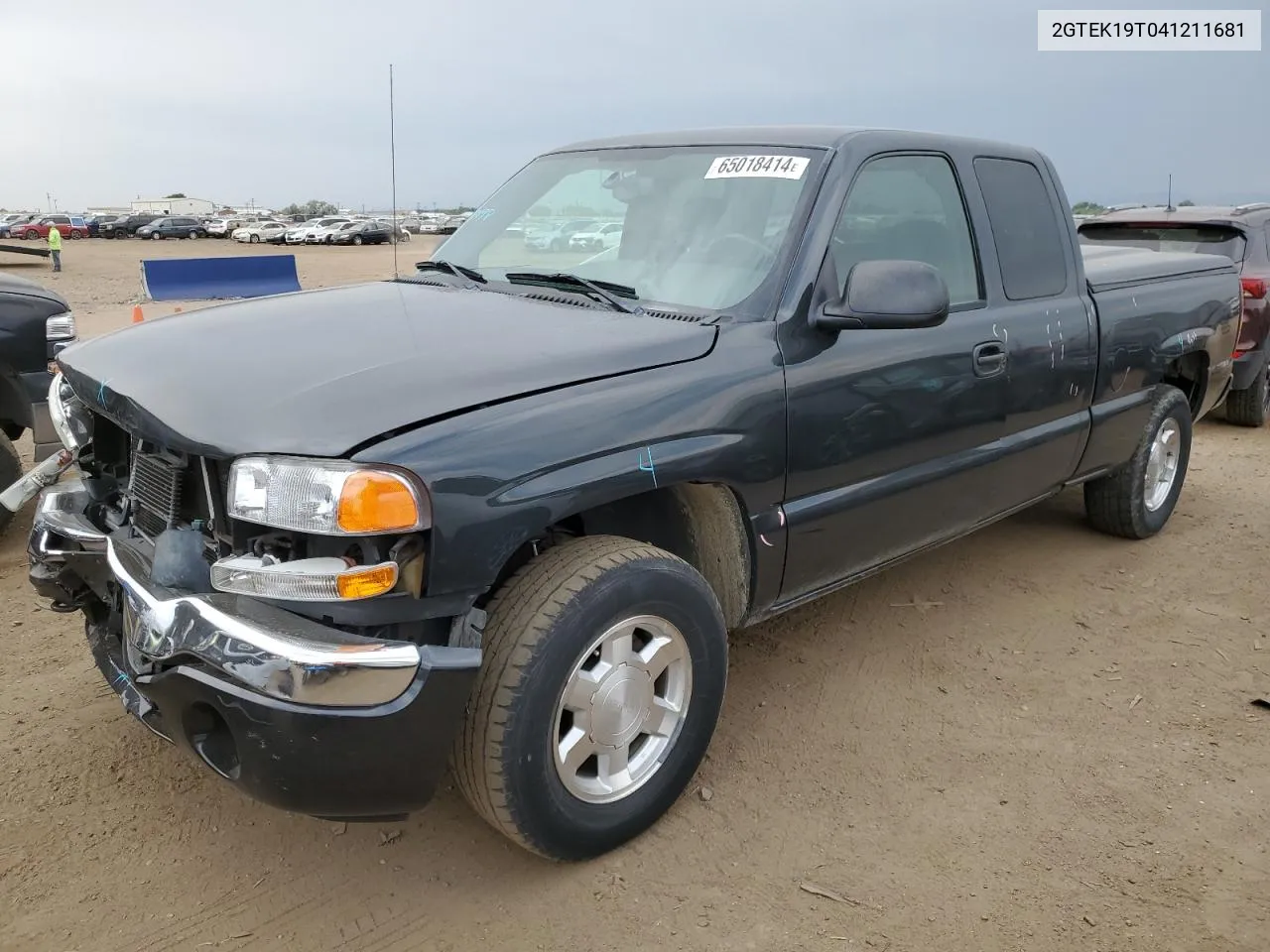 2004 GMC New Sierra K1500 VIN: 2GTEK19T041211681 Lot: 65018414