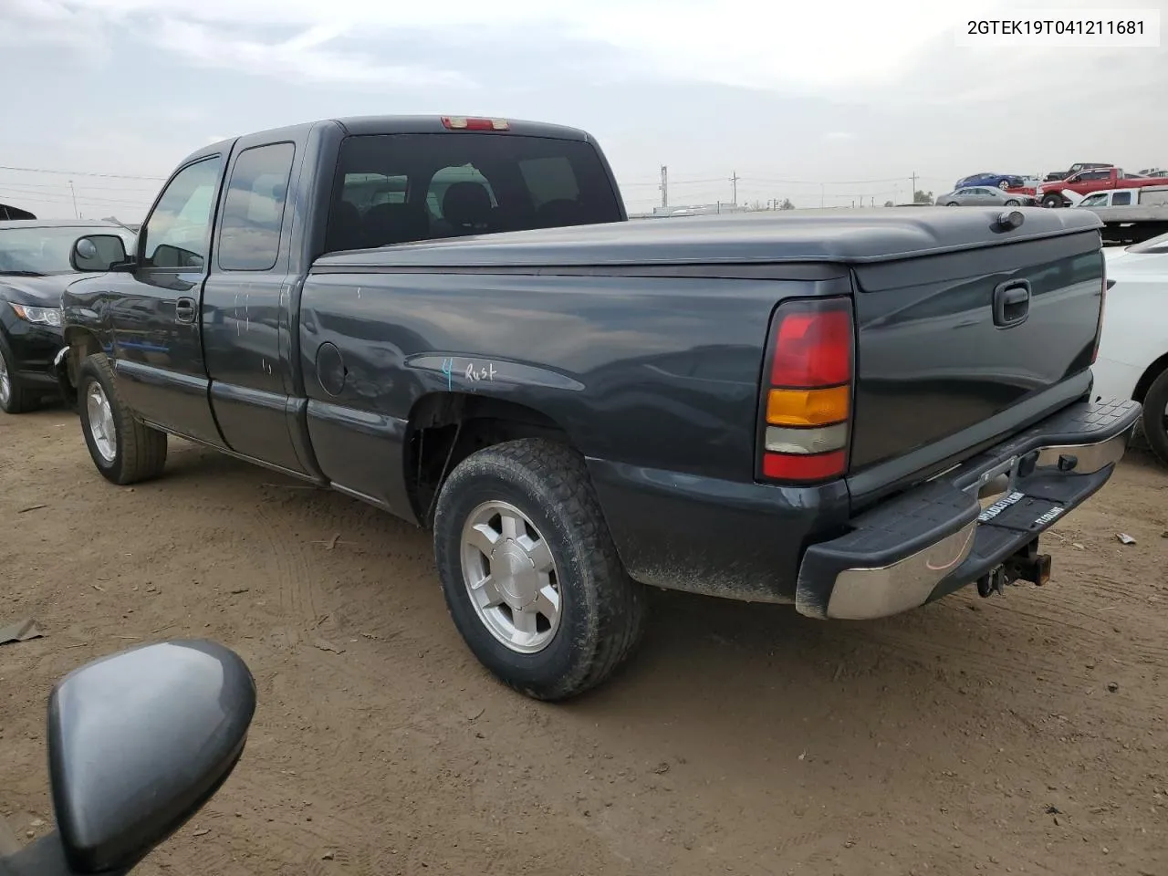 2004 GMC New Sierra K1500 VIN: 2GTEK19T041211681 Lot: 65018414