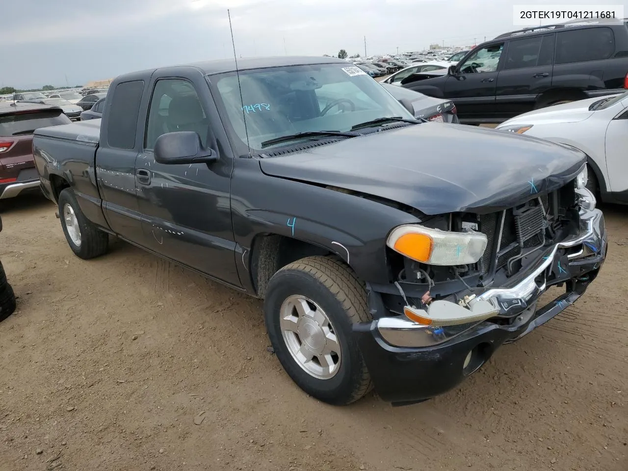 2GTEK19T041211681 2004 GMC New Sierra K1500