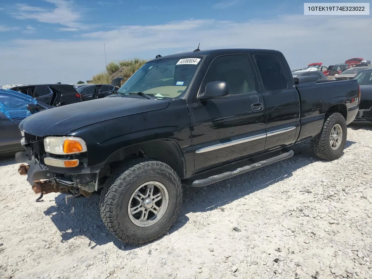 2004 GMC New Sierra K1500 VIN: 1GTEK19T74E323022 Lot: 65980654