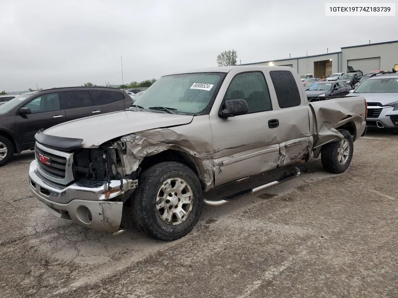 2004 GMC New Sierra K1500 VIN: 1GTEK19T74Z183739 Lot: 66906524