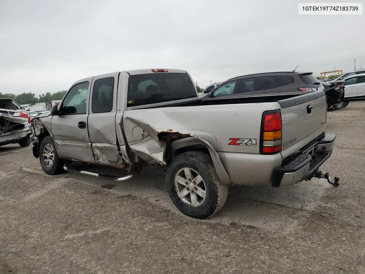 2004 GMC New Sierra K1500 VIN: 1GTEK19T74Z183739 Lot: 66906524