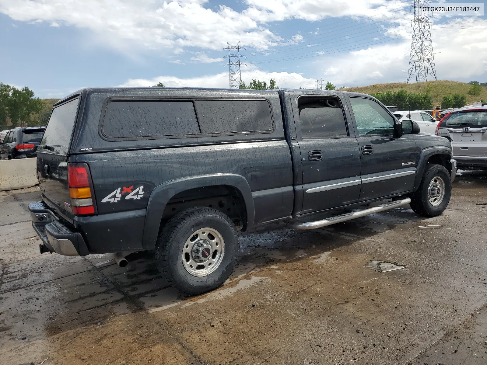 1GTGK23U34F183447 2004 GMC Sierra K2500 Crew Cab