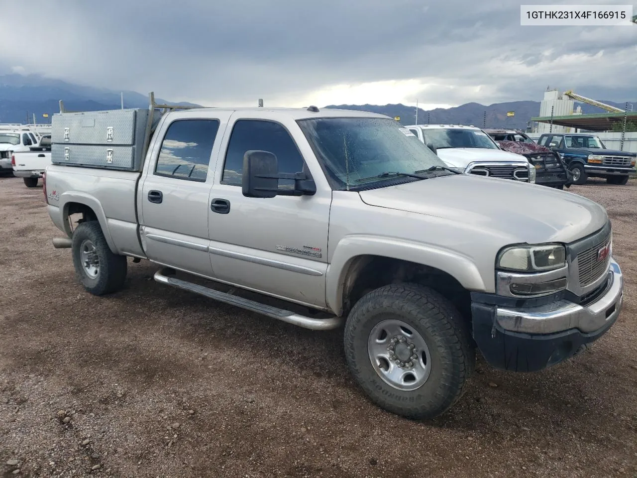 2004 GMC Sierra K2500 Heavy Duty VIN: 1GTHK231X4F166915 Lot: 68280644