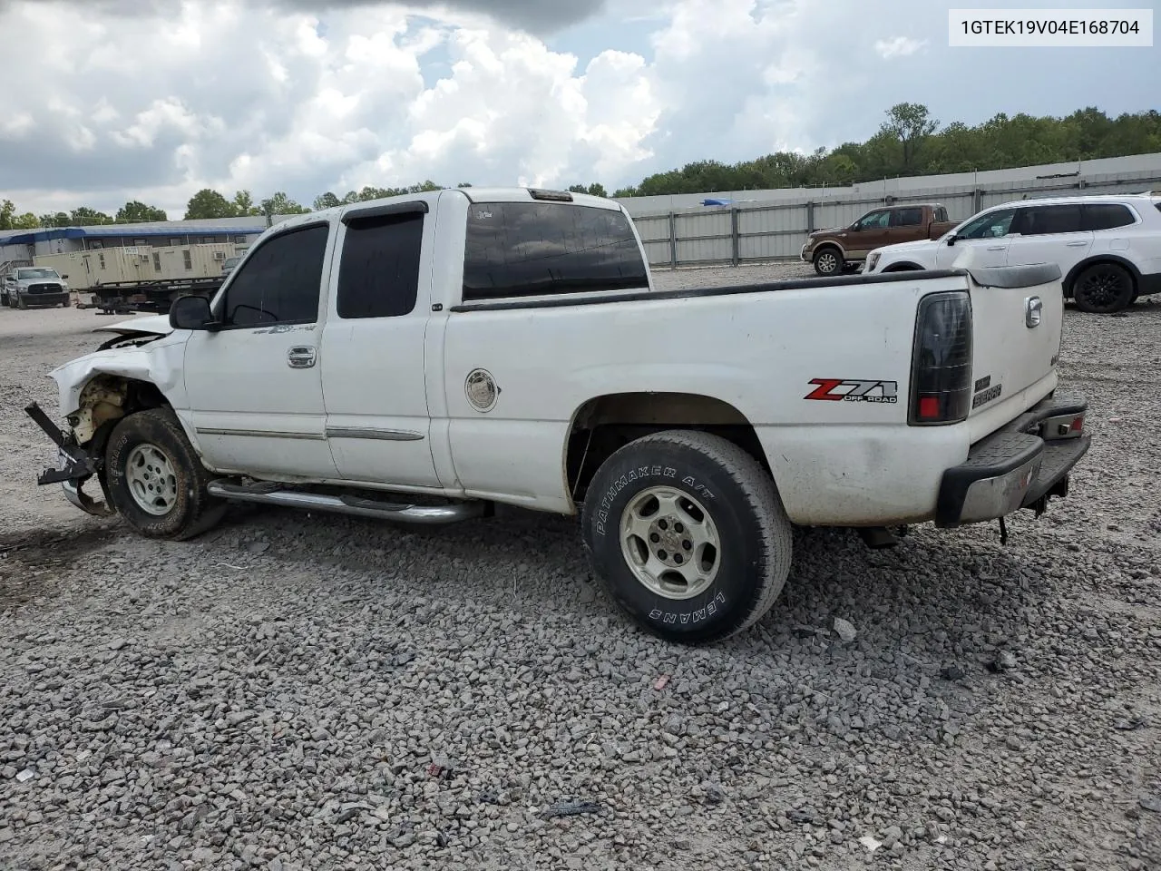 2004 GMC New Sierra K1500 VIN: 1GTEK19V04E168704 Lot: 68569854