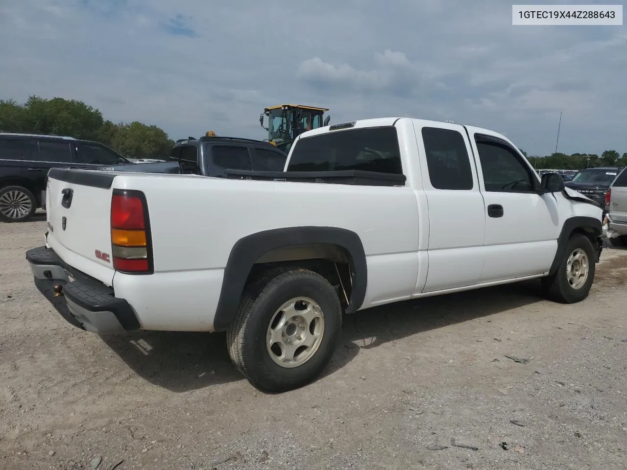 2004 GMC New Sierra C1500 VIN: 1GTEC19X44Z288643 Lot: 68953424