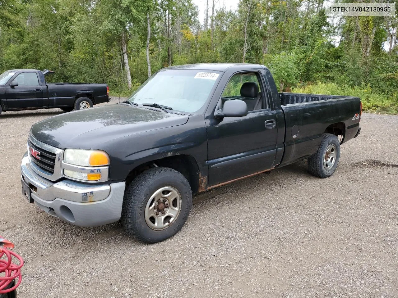 2004 GMC New Sierra K1500 VIN: 1GTEK14V04Z130955 Lot: 69085714