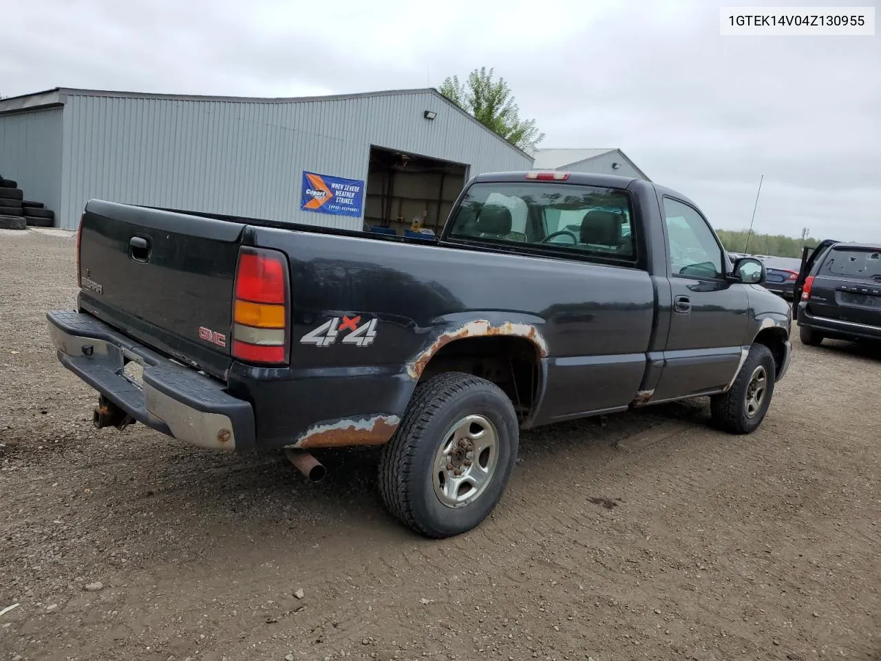 2004 GMC New Sierra K1500 VIN: 1GTEK14V04Z130955 Lot: 69085714