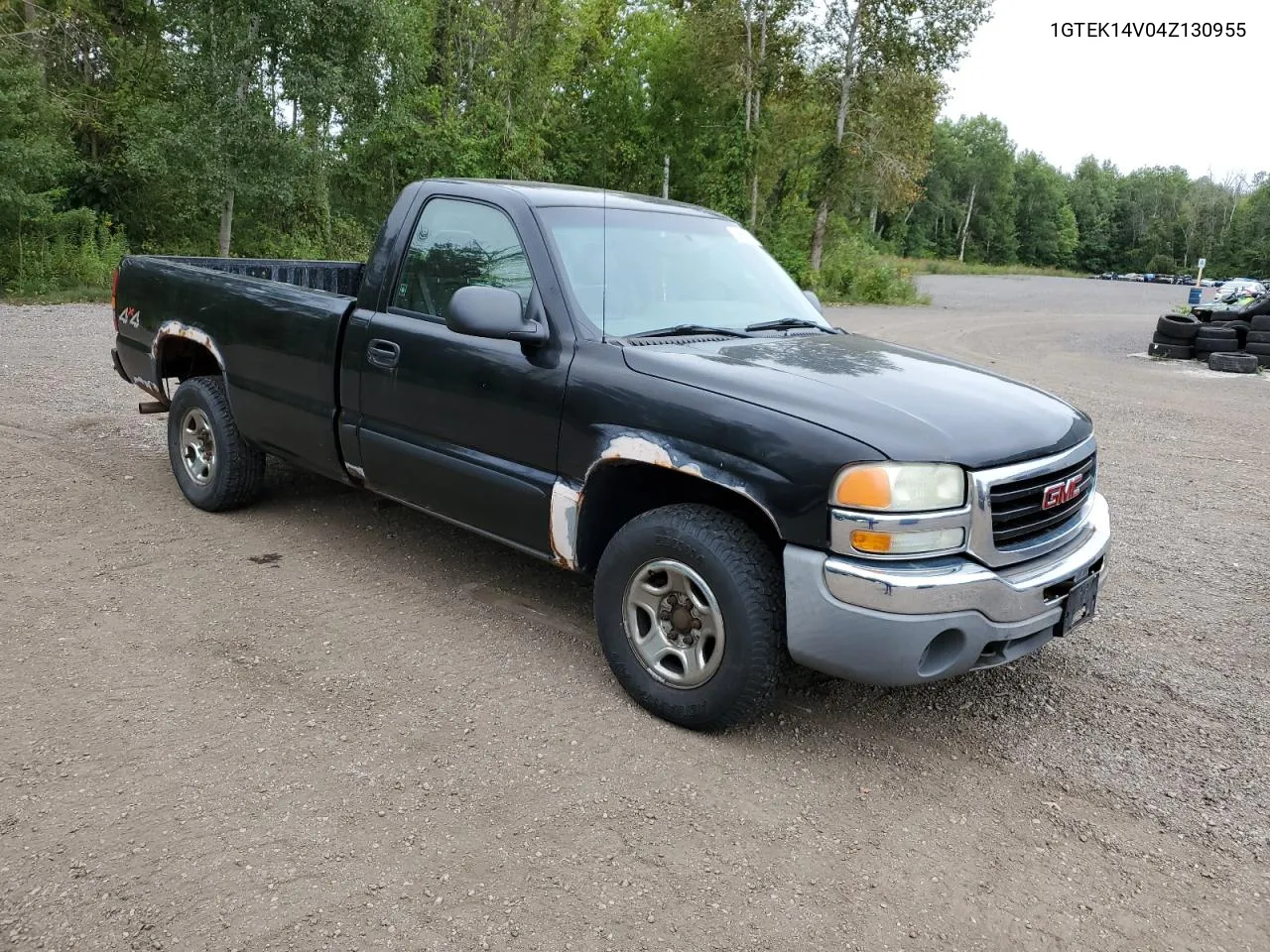 2004 GMC New Sierra K1500 VIN: 1GTEK14V04Z130955 Lot: 69085714