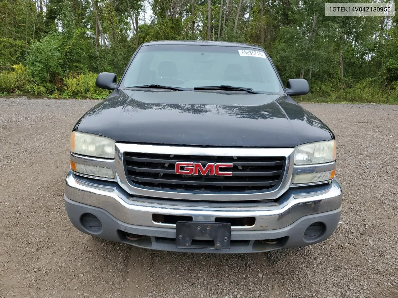 2004 GMC New Sierra K1500 VIN: 1GTEK14V04Z130955 Lot: 69085714