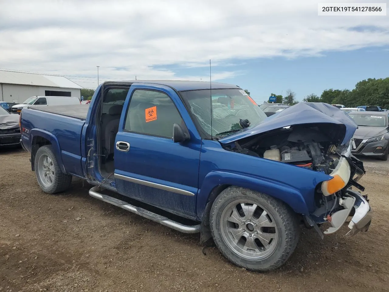 2004 GMC New Sierra K1500 VIN: 2GTEK19T541278566 Lot: 69428364