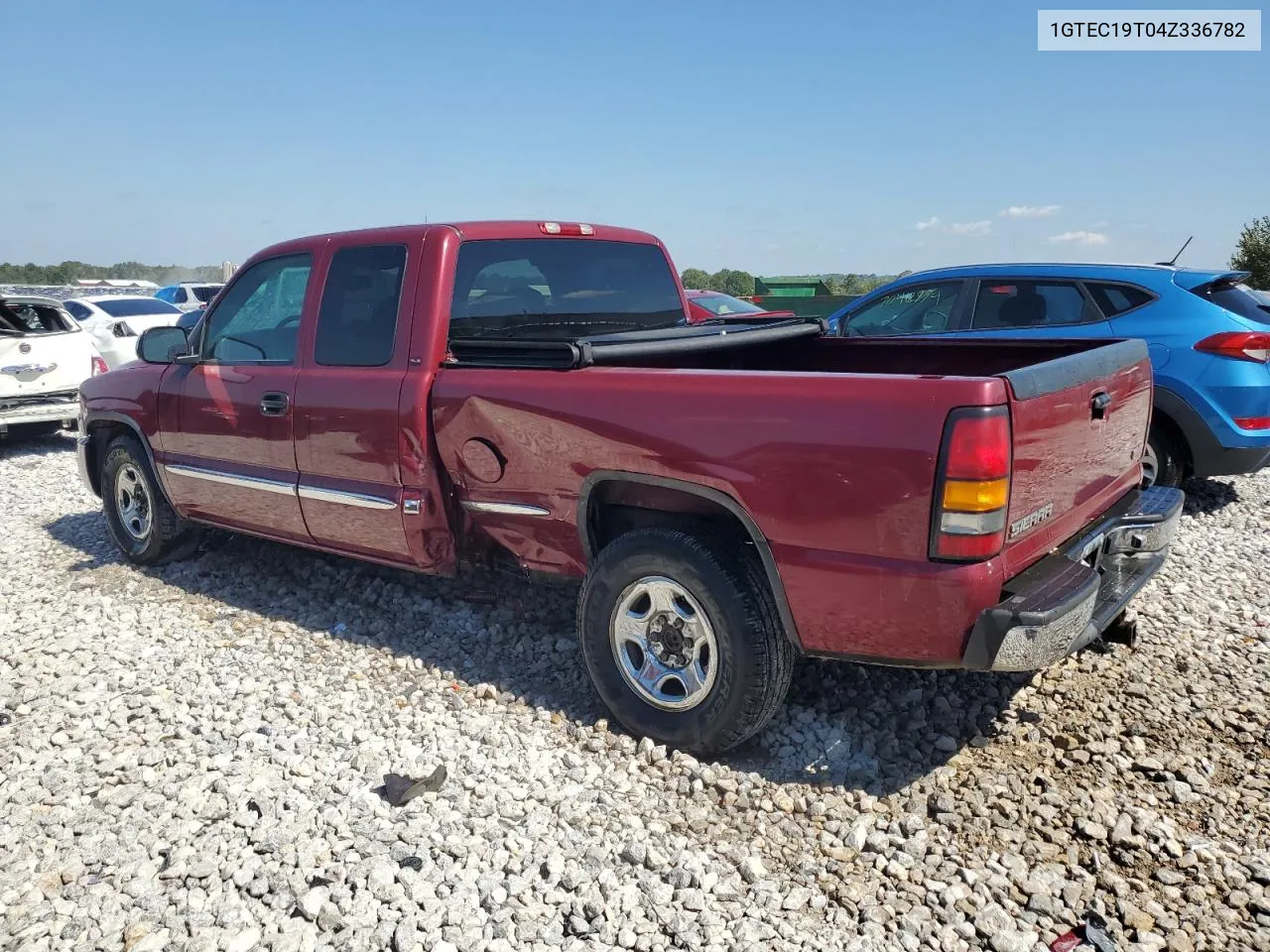 2004 GMC New Sierra C1500 VIN: 1GTEC19T04Z336782 Lot: 70341524