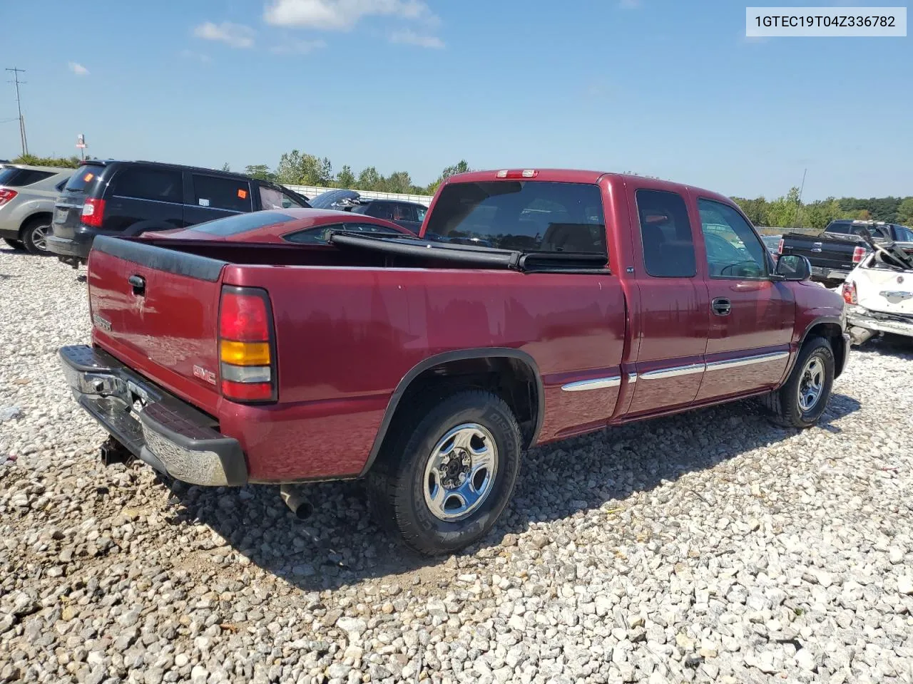 2004 GMC New Sierra C1500 VIN: 1GTEC19T04Z336782 Lot: 70341524