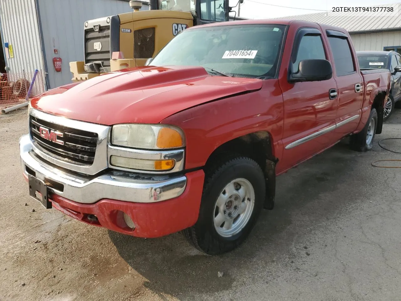 2004 GMC New Sierra K1500 VIN: 2GTEK13T941377738 Lot: 70401654